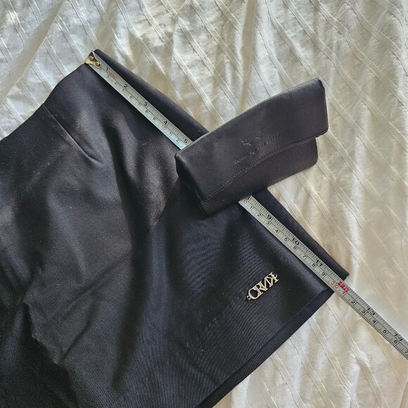 Crank Slit Miniskirt Pants - 2024 - Black - Sz M - NWT - Picture 8 of 12